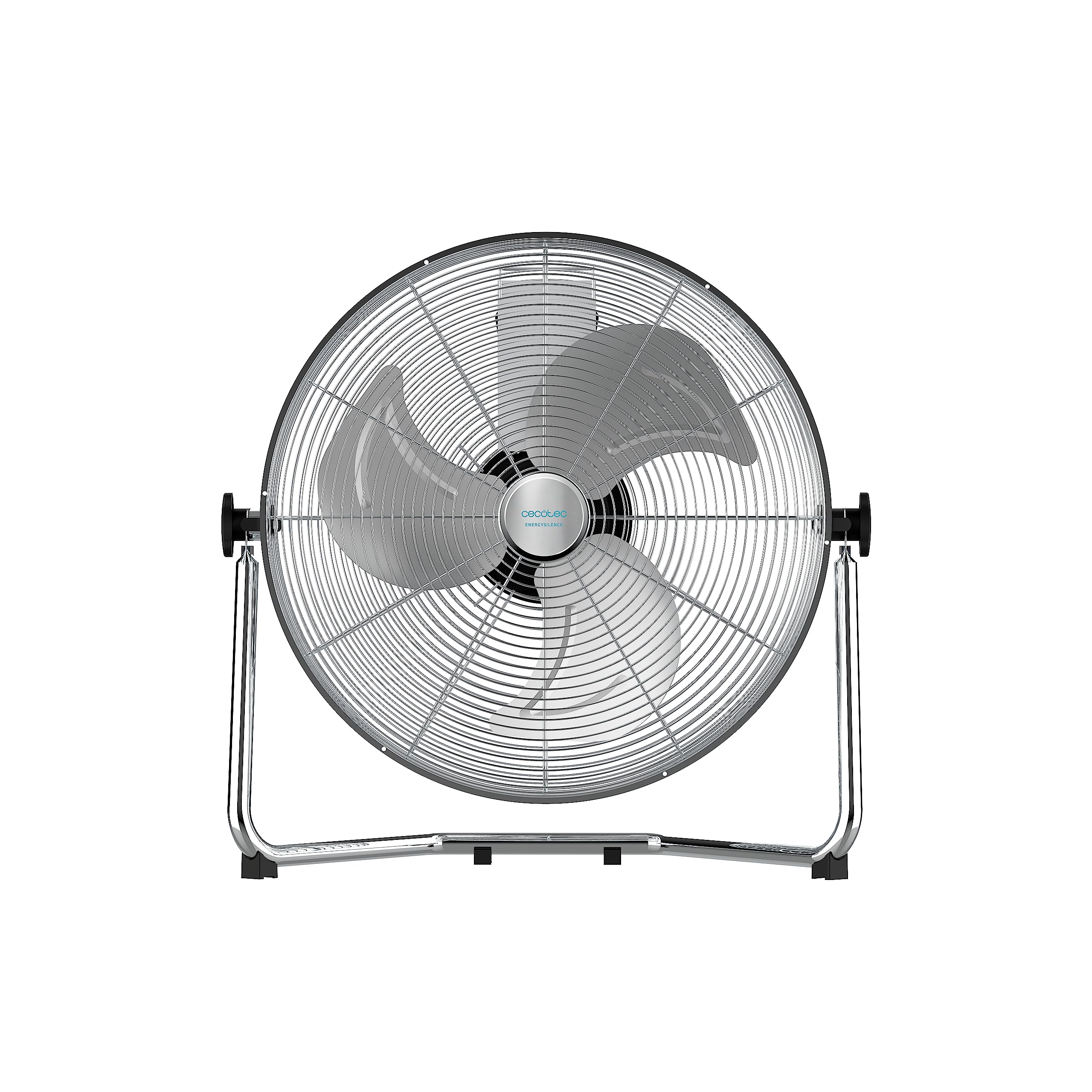 Cecotec Industrie-Ventilator EnergySilence 4300 Pro, 110 W, 3 Metallklingen 18" (45 cm), 3 Geschwindigkeiten, Kupfermotor, Einstellbare Neigung, Verchromte Oberfläche