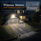 Steinel LED Strahler XLED Protect S Anthrazit, 180°/10 m Bewegungsmelder, Panorama Flutlicht, LED Panel voll schwenkbar, 14.3 W, IP54