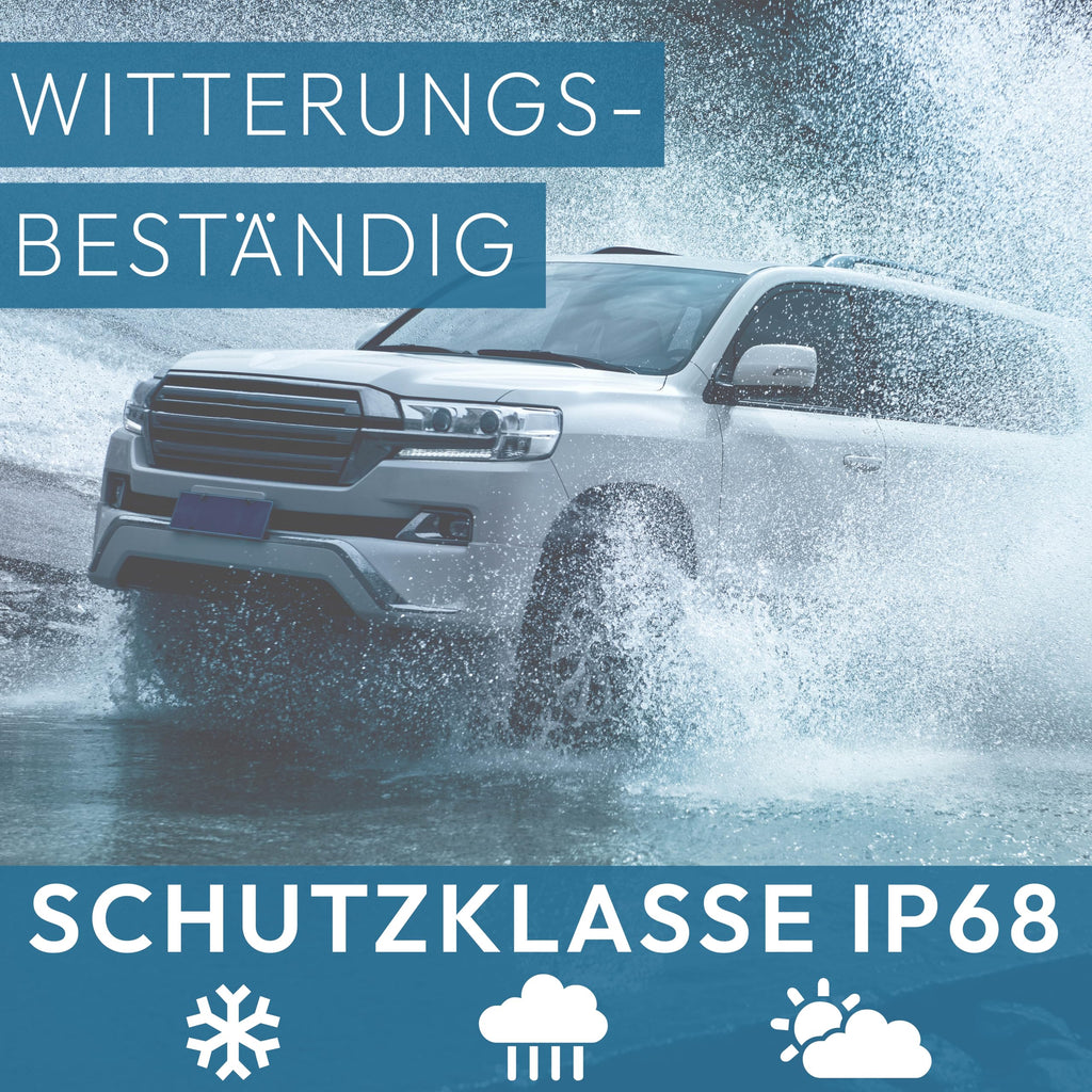 VSG24 Rückfahrkamera 7" HD Starter-Set inkl. Kamera, Monitor, Kabel - Wasserdicht Nachtsicht 12V-24V Einfache Montage/Robustes Rückfahrsystem für Auto Wohnwagen LKW Anhänger Wohnmobile Einparkhilfe
