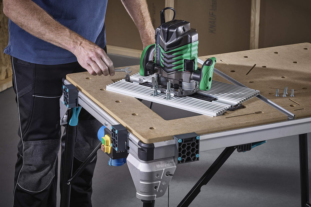 wolfcraft Maschinenplatte für MASTER cut 2200/2600 I 6899000 I Zusatzexemplar für schnellen Maschinenwechsel