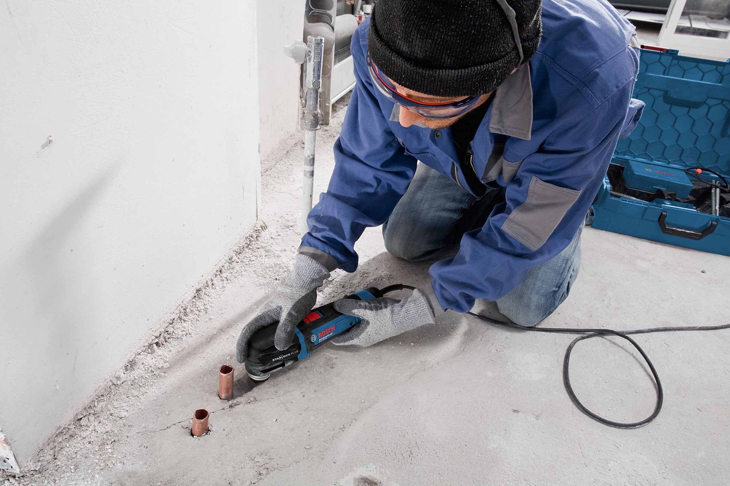 Bosch Professional Multi-Cutter GOP 30-28 (Starlock-Werkzeugaufnahme, 300 Watt, inkl. 1x StarlockPlus BIM Tauchsägeblatt)