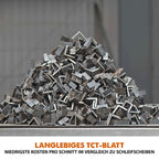 Evolution R355CPS Kappsäge Kapp-Zug-Gehrungssäge 2200 W | inkl. Ø 355 mm HM-Sägeblatt Multi-Material-Schneiden Holz, Aluminium, Stahl, Kunststoff | Schnittleistung von 120 x 120 mm | 0-45˚ Gehrung