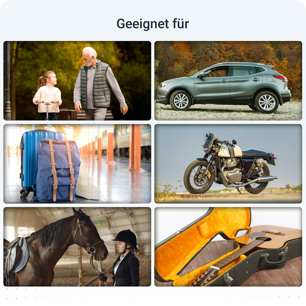 PAJ GPS Allround Finder Version 2023 - GPS Tracker etwa 20 Tage Akkulaufzeit (bis zu 60 Tage im Standby Modus) Live-Ortung Peilsender für Auto, Personen