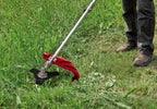 Einhell Benzin-Sense GC-BC 36-4 S (1 kW, 42 cm Schnittbreite Faden, 25.5 cm Schnittbreite Messer, Alu-Hand-/Bikegriff mit Bedienelementen, Alurohrführungsholm, 3-Zahn-Messer + Doppelfadenspule)