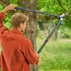 Gardena TeleCut Pro L, Teleskop-Astschere für frisches Holz bis 50 mm, verlängerbar bis 900 mm, präzisionsgeschliffene Klingen, PowerCoating für saubere Schnitte (12041-88)