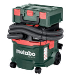 metabo Allessauger ASA 20 L PC -1200 W, 20 l Behälter, Staubklasse L - Nass-/Trockensauger mit integrierte Filterabreinigung, Gerätesteckdose, Antistatik, Mobil - 5,5 m Kabellänge