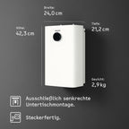 Neueste Generation STIEBEL ELTRON Boiler UFP 5 Trend mit thermostop-Funktion, sehr kompakt, Untertischboiler 5 Liter Niederdruck, mit Stecker 230V, 2 kW, Made in Germany, 204966