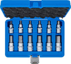 BGS 5052 | Bit-Einsatz-Satz | 12-tlg. | 12,5 mm (1/2") | Innensechskant 5 - 22 mm | CV-Stahl