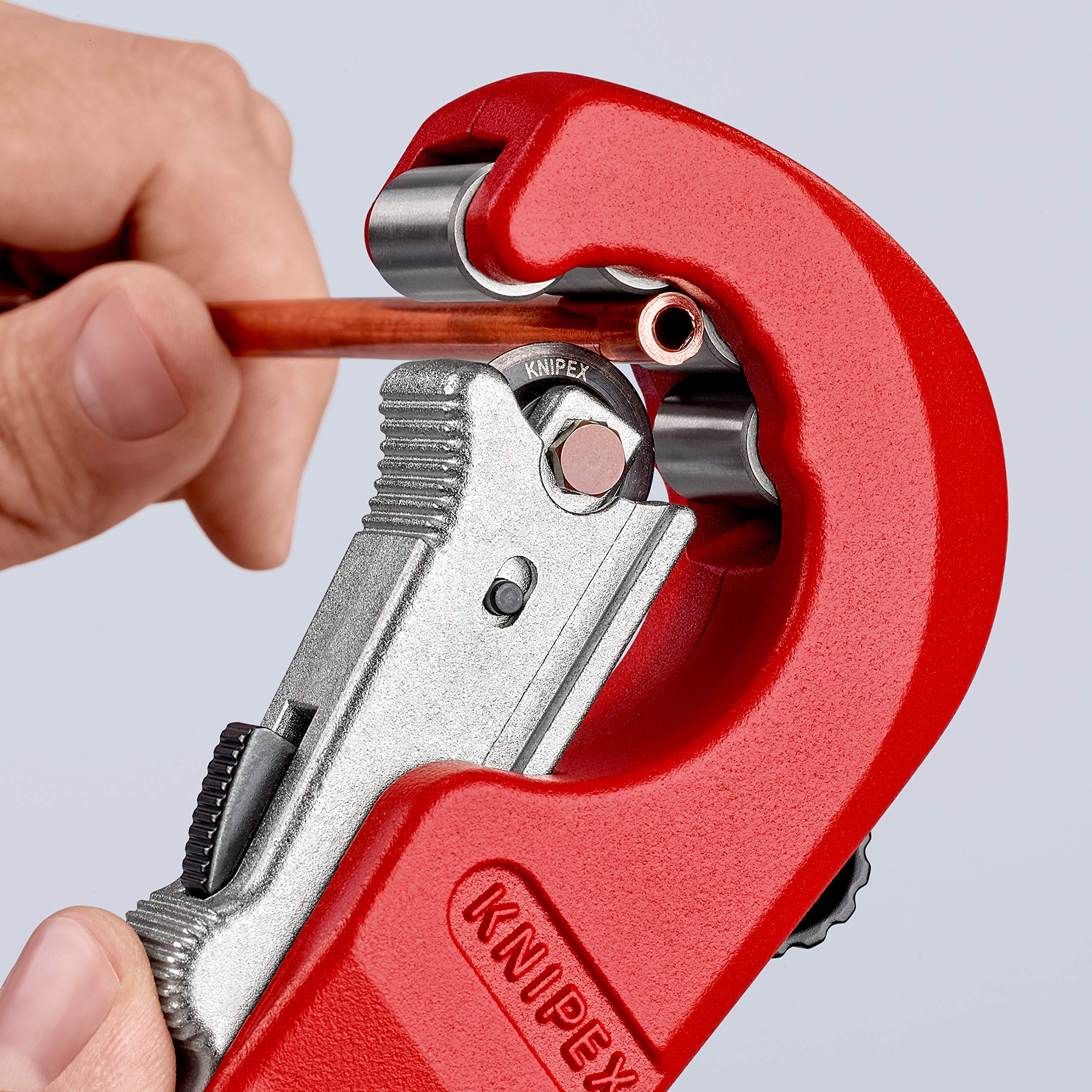 KNIPEX TubiX Rohrabschneider in Blister 180 mm, 90 31 02 BK