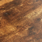 TUKAILAI Rollcontainer Abschließbar mit 3 Schubladen, Lagerung Fach und Offene Regale, Aktenschrank, Büroschrank mit Rollen, Dokumente in DIN-A4, Legal, Letter-Format, Büromöbel, braun