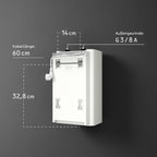 Neueste Generation STIEBEL ELTRON Boiler UFP 5 Trend mit thermostop-Funktion, sehr kompakt, Untertischboiler 5 Liter Niederdruck, mit Stecker 230V, 2 kW, Made in Germany, 204966