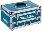 Makita Akku-Schlagbohrschrauber 18 V / 3 Ah im Zubehörset, Blau, Alukoffer (96 tlg.)