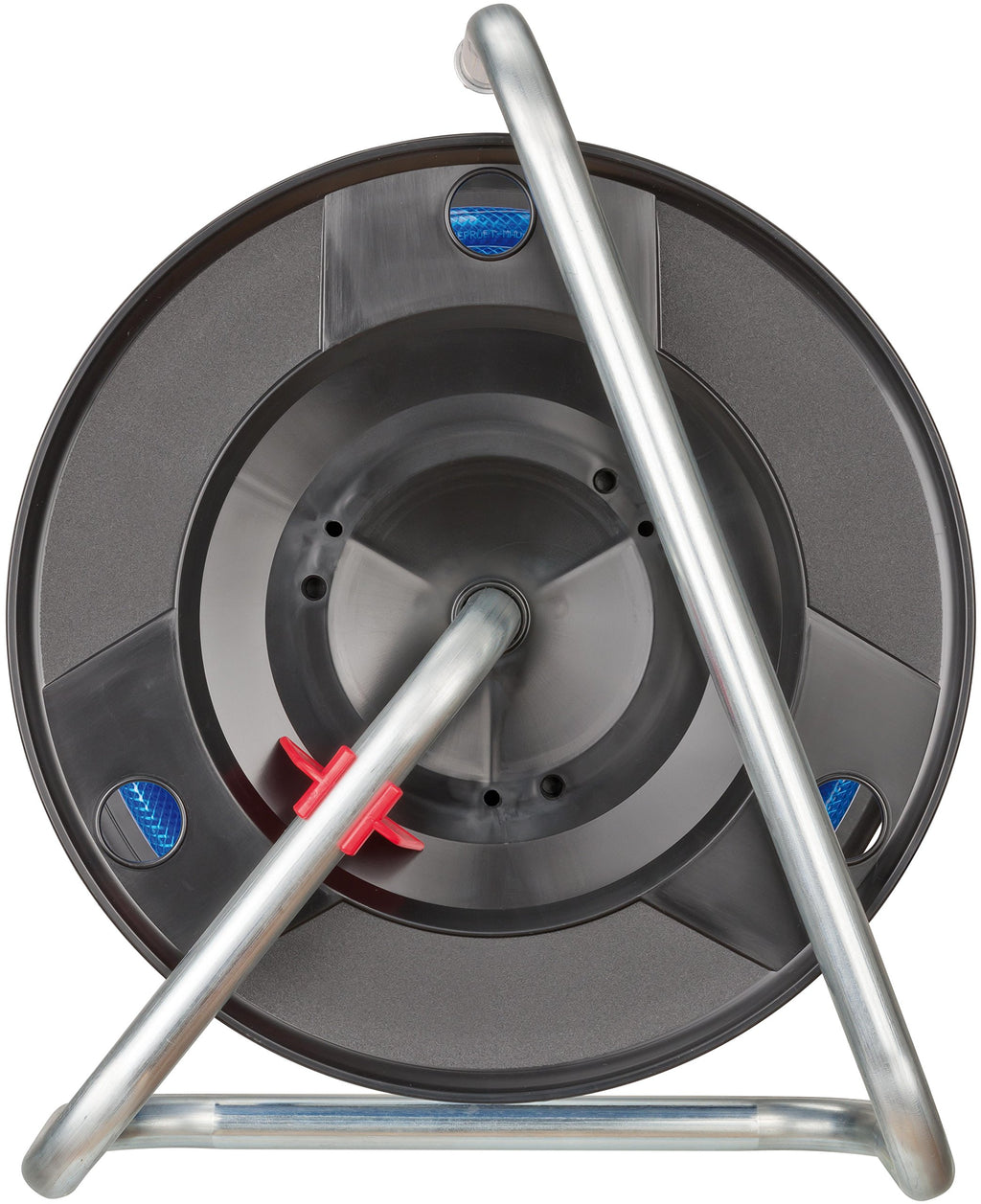 Brennenstuhl Druckluftschlauchtrommel Anti Twist (18,5m Schlauch + 1,5m Verbindungsschlauch, mit Metall-Einhand-Schnellkupplungen und Wandhalterung, Made in Germany)