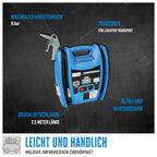 Güde Kompressor Airpower 180/08 (ölfrei & wartungsarm, Riemenantrieb, 8 bar, 1100 W, eff. Liefermenge 140 l/min, 2,5 m Druckluftschlauch mit Schnellkupplung, inkl. Zubehör)