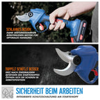 Güde Akku Astschere ASC 18-0 (Easy-Energy-Exchange Brushless Series, Lithium Ionen, 18 V, bis 30 mm Aststärke, hochwertige Bypass-Klingen, Sicherheitsschalter, ohne Akku und Ladegerät)