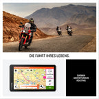 Garmin zūmo XT2 – wasserdichtes Motorrad-Navi für On- & Offroad mit ultrahellem 6“ HD-Touchdisplay und vorinstallierter EU-Karte, mit Adventurous Routing, Satellitenbildern, Schwarz