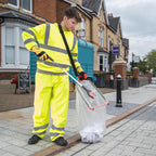The Helping Hand Company Streetmaster PRO Schwerlast-Abfallsammler 85 cm Langer Müllsammler für Erwachsene Mehrzweck-Greifer mit drehbarem Kopf, leicht zu greifen, Leichter Greifer für Müll