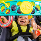 Bright Starts Oball, Spielbogen für den Kinderwagen aus flexiblem, festem Oball-Material für einfaches Greifen
