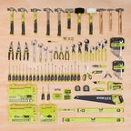 RYOBI Gummihammer mit Griff aus Hickory-Holz, schwarz, 450 Gramm RHHM450