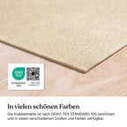 Ehrenkind® Made in Germany Anti-Rutsch Krabbelmatte Oeko-Tex Matten | Spielmatte Baby | Größe 180x240cm BEIGE
