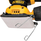 DEWALT Vibratiosnschleifer/Schwingschleifer (230 Watt, Schwingkreis-ø 1.6 mm, Schleifplatte 108 x 115 mm, Klettfix, AirLock kompatibel, inkl. Staubfangsack & Absaugadapter) DWE6411-QS