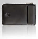 Koruma KFZ Keyless Go Schutz Autoschlüssel RFID Case - Schwarz Leder Tasche Box - NFC Signal Blocker Karte Schutzhülle Schlüsseltasche Funkschlüssel Abschirmung für Auto Motorrad - Entry Safe