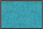 etm® Schmutzfangmatte - Fußmatte in vielen Größen - Türmatte Fußabstreifer für Haustür innen und außen (Türkis, 120x300 cm)