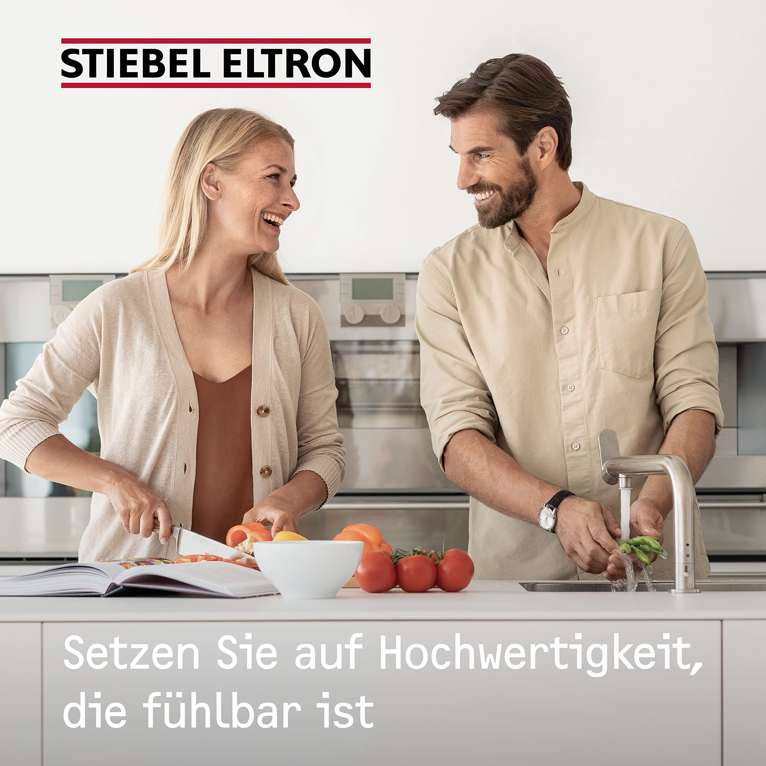 STIEBEL ELTRON OFP 5 Trend, Übertisch Boiler 5 Liter Niederdruck, sehr kompakt, mit Stecker 230V, 2 kW, Made in Germany, 204969
