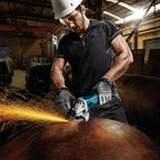 Bosch Professional Winkelschleifer GWS 7-115 E (Scheiben-Ø 115mm, Leistung 720 Watt, inkl. Zusatzhandgriff, Aufnahmeflansch, Schutzhaube, Spannmutter, Zweilochschlüssel)