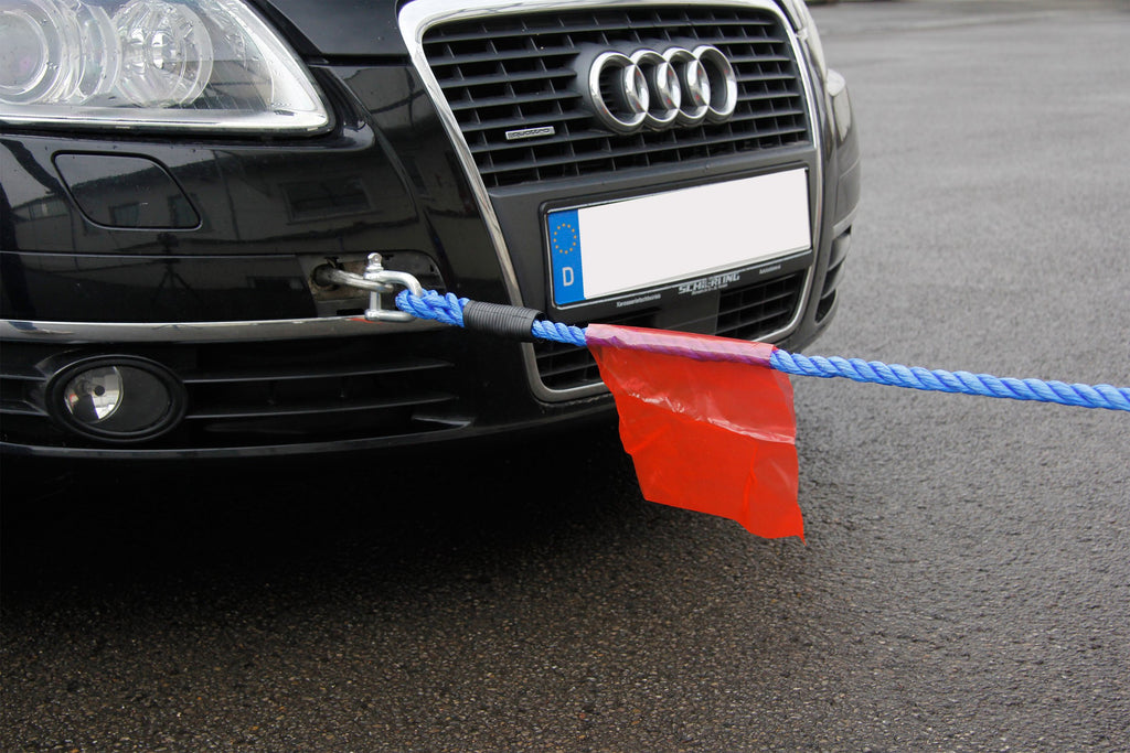 HP-Autozubehör 10295 Abschleppseil 4000kg Schäkel/Schäkel