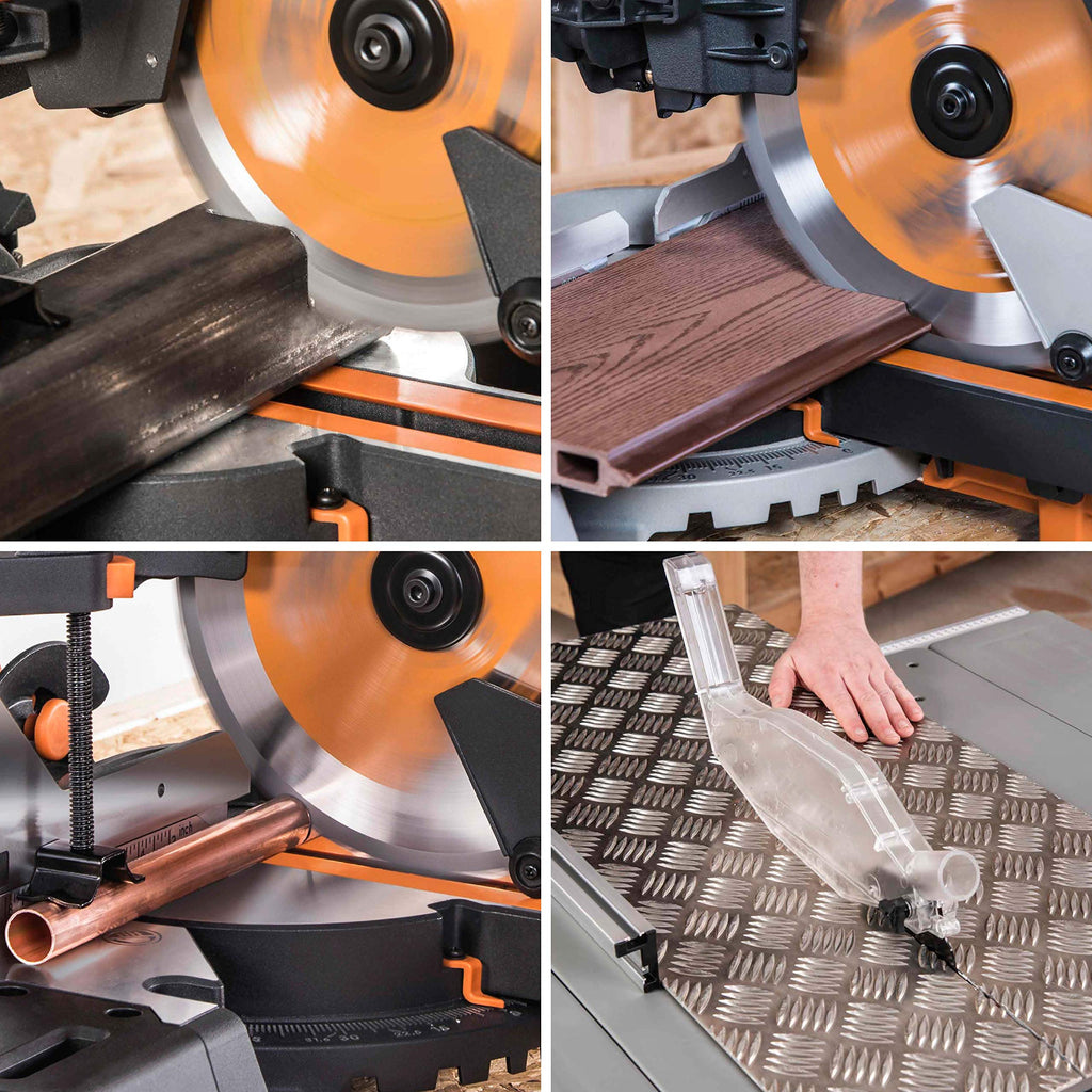 Evolution Power Tools R255TCT zaagblad met 28 tanden en met een uiteinde van carbide voor meerdere materialen - zaagt hout, metaal, kunststof en meer, 255 mm