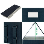 Leitz Desk Sharing Arbeitstasche aus Stoff für hybrides und mobiles Arbeiten, Faltbare Laptop-Tasche & Aufbewahrungstasche für Büro & Laptop-Zubehör, Hot Desking Bag mit Tragegriffen, Grau, 64440089