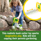 TOMY John Deere Heckenschere – Gartenspielzeug ohne Batterien mit realistischer Mechanik & Soundeffekten – Für Kinder ab 18 Monaten