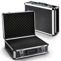 PeakTech Universalkoffer P 7305 – abschließbarer Universal-Transportkoffer mit Würfelschaumstoff – tragbarer Fotokoffer – robuster Koffer mit Schutz vor Regen und Staub – Groß (405 x 330 x 150 mm)