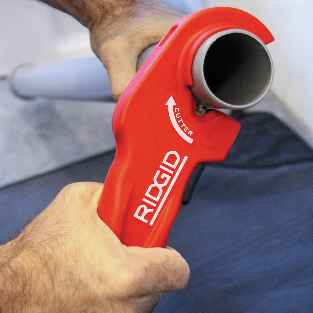 RIDGID 40868 Modell PTEC 5000 Kunststoff-Rohrabschneider, Rohrabschneider für 50 mm