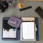 Rocketbook Kapselhülle für Orbit Executive, 100% recycelbar, mit Stifthalter, Magnetverschluss und Innenaufbewahrung, Grau