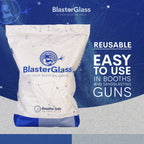 BlasterGlass Hi-Tech 40-60 Abrasive Strahlmittel für Strahlkabinen und Sandstrahlpistolen 10 kg