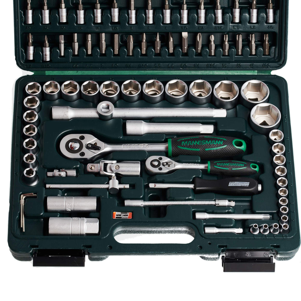 Mannesmann Allround M98410 Steckschlüsselsatz 94 tlg., 37,5 x 29 x 7 cm