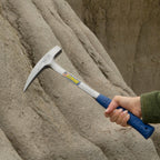 Estwing Rock Pick Geologischer Hammer mit spitzer Spitze und stoßreduzierendem Griff, 625 ml, Blau