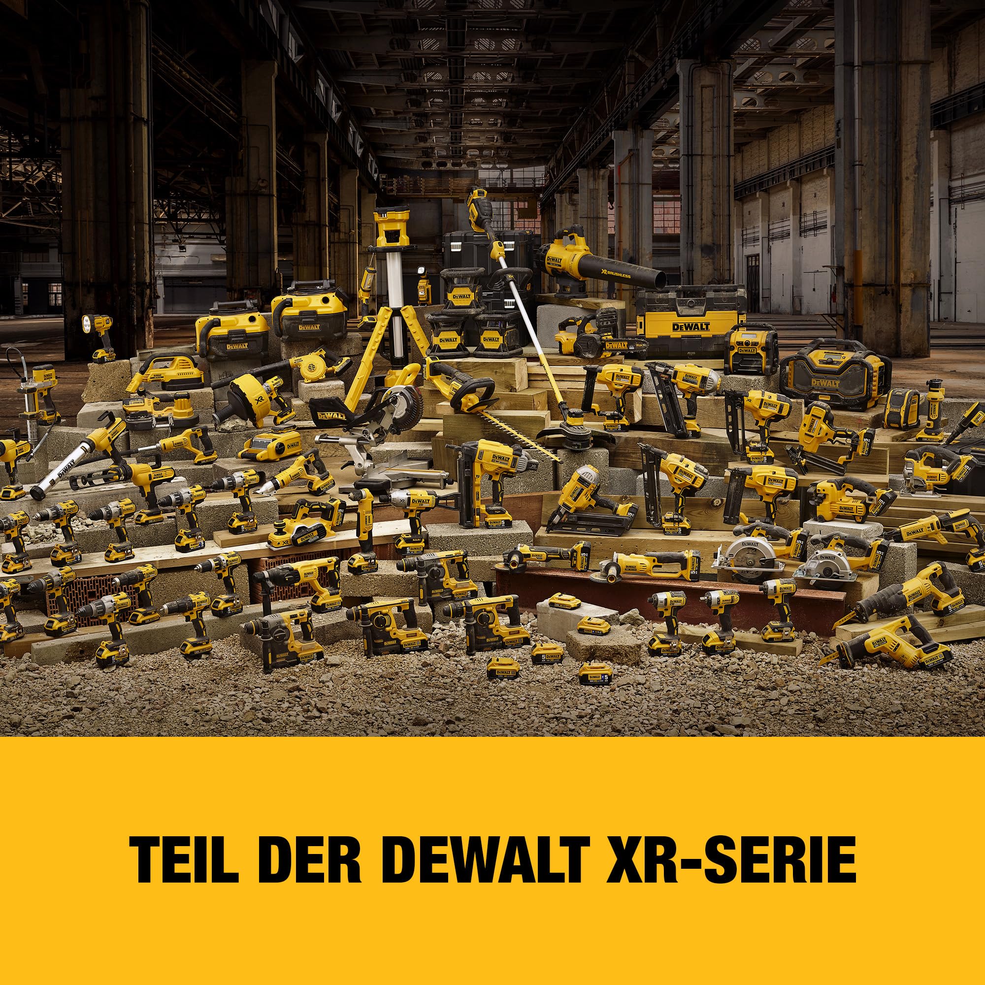 DEWALT 18 V XR bürstenlose Stichsäge mit Handgriff, nur Werkzeug, DCS335N-XJ