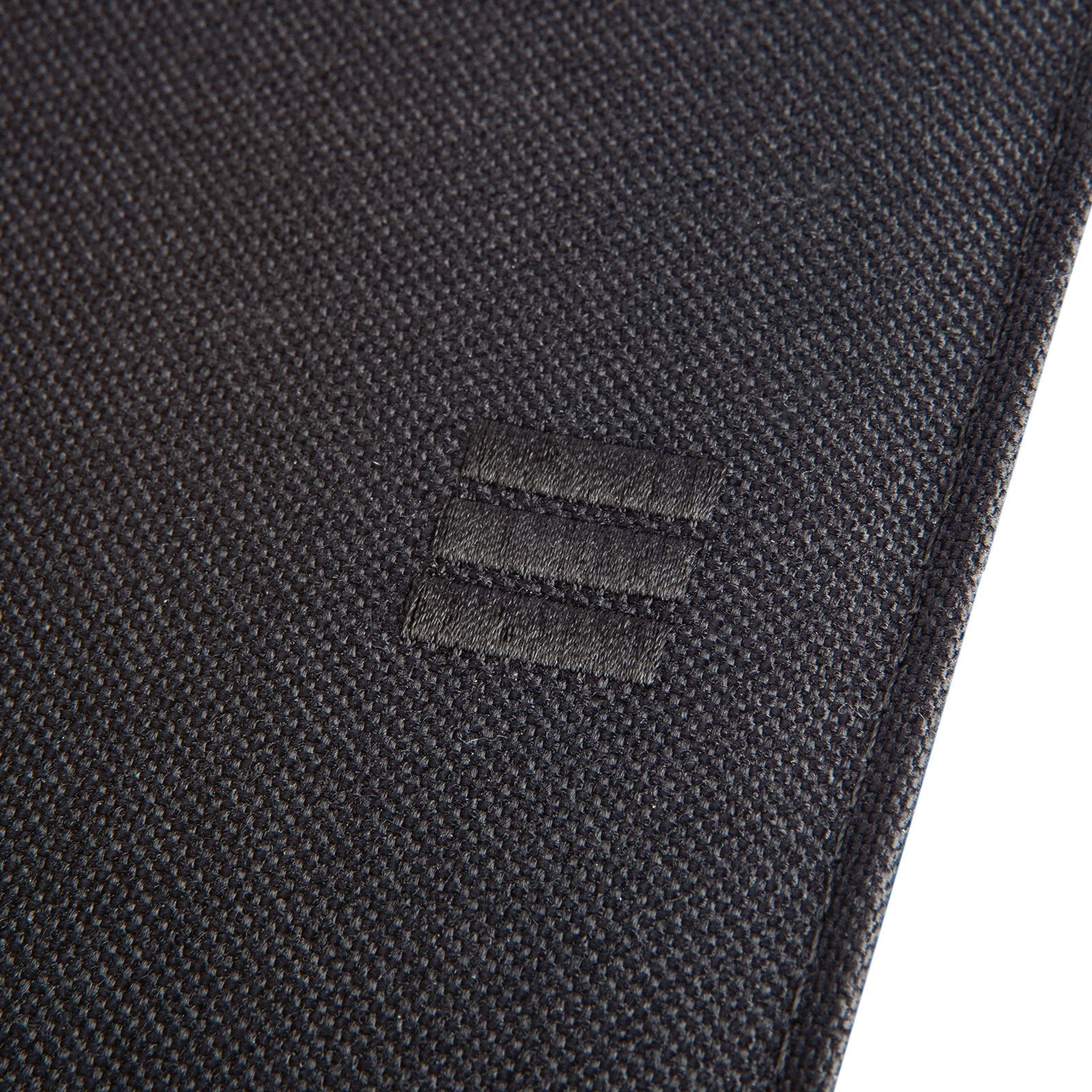 Finocam - A4 Dokumentenmappe SERIE 00- Schwarz | Dokumentenmappe aus Polyester | Dokumentenmappe mit Reißverschluss - Stifthalter und Innentasche für Tablet | Mit Notizblock