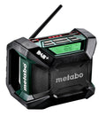 metabo Akku-Baustellenradio R 12-18 DAB+ BT – 600778850 – Robustes Radio mit digitalem DAB+ Empfang, Bluetooth und hoher Klangqualität – Inklusive Netzkabel – Ohne Akku