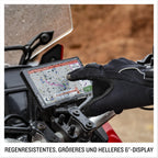 Garmin zūmo XT2 – wasserdichtes Motorrad-Navi für On- & Offroad mit ultrahellem 6“ HD-Touchdisplay und vorinstallierter EU-Karte, mit Adventurous Routing, Satellitenbildern, Schwarz