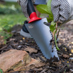 Radius Garden 16011 Root Slayer Carbon Stahl Hand Schaufel rot