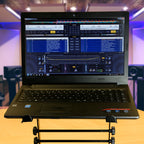 RockJam RJLP1 Adjustable Desk Mounted Desktop Laptop Stand Laptop Riser and DJ Controller Stand