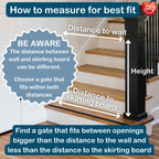 BabyDan Multidan Rolltor aus Holz, ausziehbar, Buche, 60,5—102 cm — Schraubbefestigung