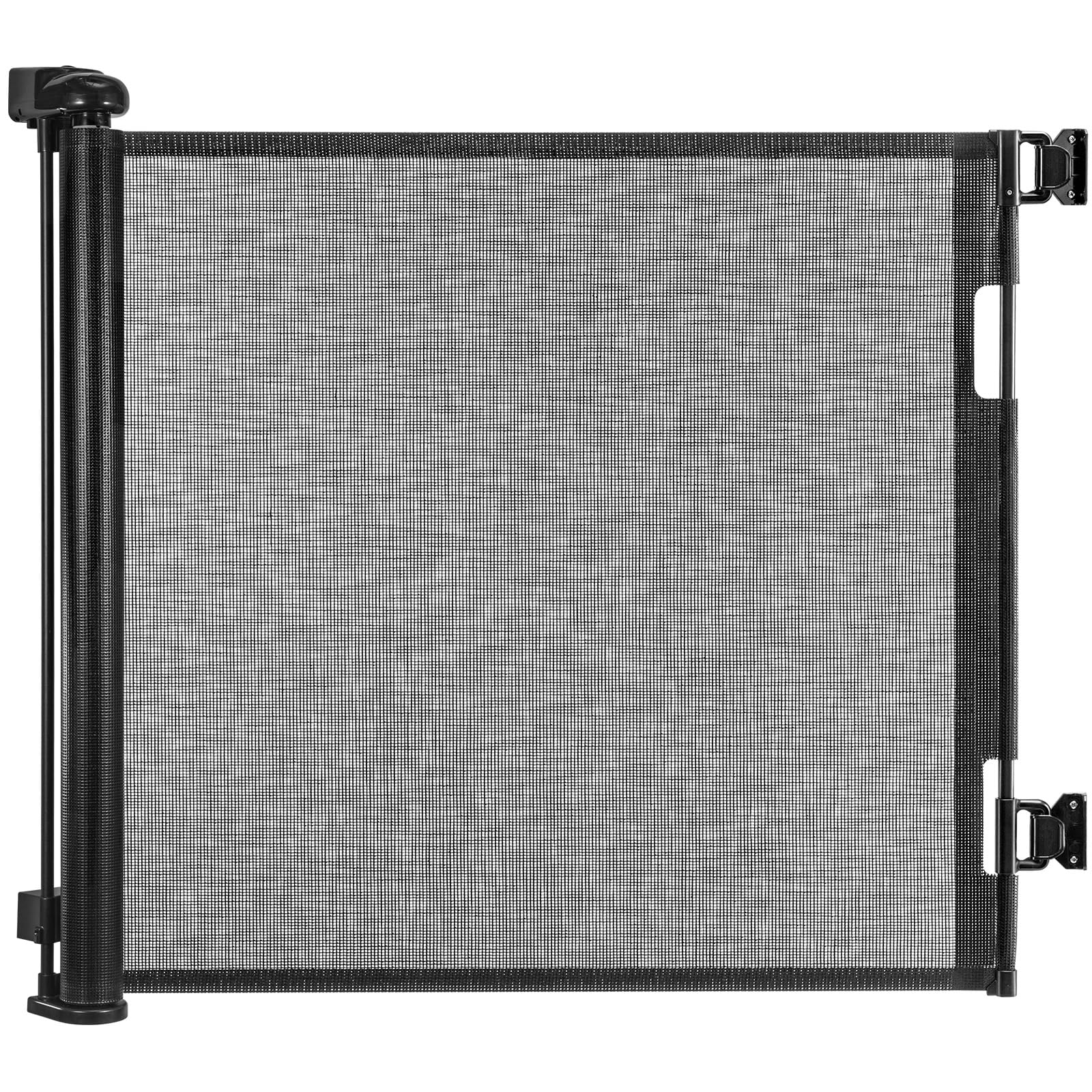 PetHot Treppenschutzgitter & Türschutzgitter Ausziehbar 0-140 cm, türgitter für Babys, Hunde & Katzen – Sicherheitsabsperrgitter für Treppen, Türen, Innen- & Außenbereich Schwarz