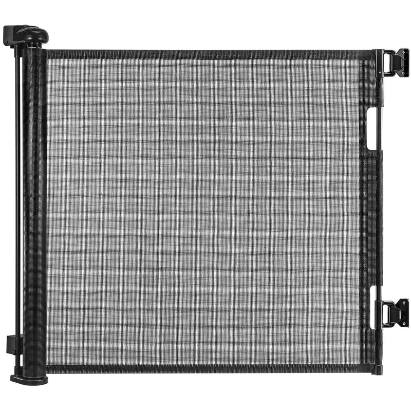 PetHot Treppenschutzgitter & Türschutzgitter Ausziehbar 0-140 cm, türgitter für Babys, Hunde & Katzen – Sicherheitsabsperrgitter für Treppen, Türen, Innen- & Außenbereich Schwarz