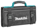 Makita E-15506 Werkzeug-Wickeltasche, klein und praktisch verstaubar, mit Tragegriff, Platz für eine Vielzahl von Handwerkzeugen, mit Schnellverschlussclipsen, Polyester, 350 x 45 x 195 mm (LxBxH)