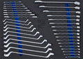 BGS 4089 | Werkstattwageneinlage 3/3: Maulschlüssel/Ringschlüssel | 35-tlg. | SW 6 -27 mm